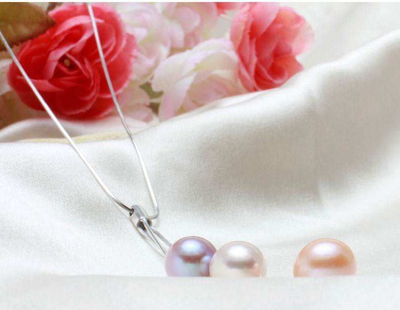 Pearl pendant necklace - Eclat