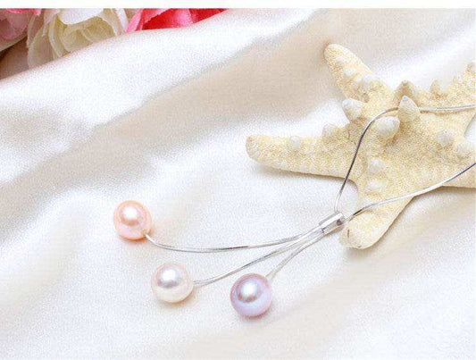 Pearl pendant necklace - Eclat
