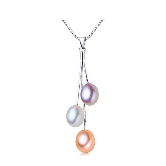 Pearl pendant necklace - Eclat