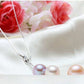 Pearl pendant necklace - Eclat