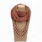 Pearl Necklace With Scarf - Eclat