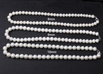 Timeless Pearl Strand: 925 Silver & Natural - Eclat