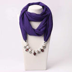 Pearl Necklace With Scarf - Eclat