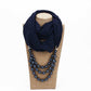 Pearl Necklace With Scarf - Eclat