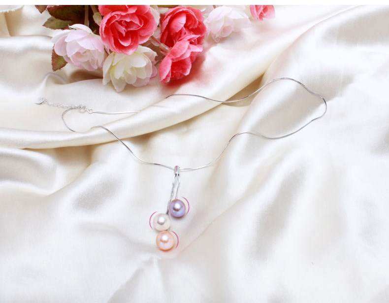 Pearl pendant necklace - Eclat