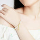 Gold Plated Pearl Bracelet with Coastal Charms - Eclat