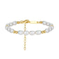 Summer Silver Pearl Bracelet