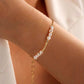 Summer Silver Pearl Bracelet - Eclat