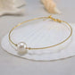 Summer Silver Pearl Bracelet - Eclat