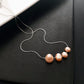 Women's Light Luxury Natural Pearl Titanium Steel Necklace