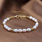 Summer Silver Pearl Bracelet - Eclat