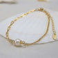 Summer Silver Pearl Bracelet - Eclat