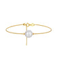 Summer Silver Pearl Bracelet