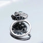 Flowra Black Pearl Ring