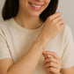 Delicate Pearl Blossom Bracelet in Sterling Silver - Eclat