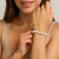 Classic Freshwater Pearl Bracelet with Sterling Silver Extender - Eclat