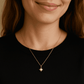 Gold Plated Pearl Necklace - Eclat