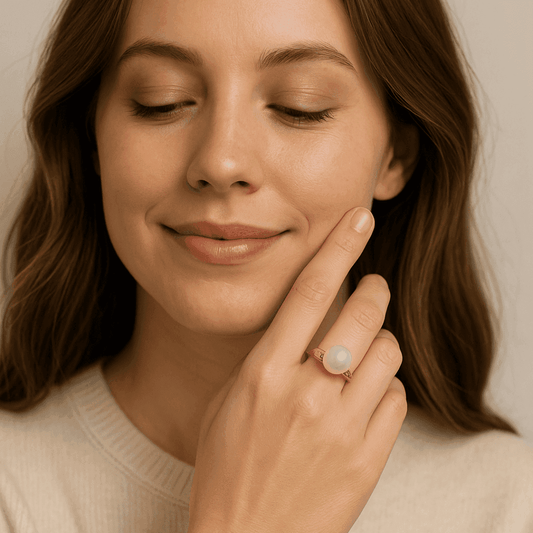 Premium Freshwater Pearl Ring - Eclat